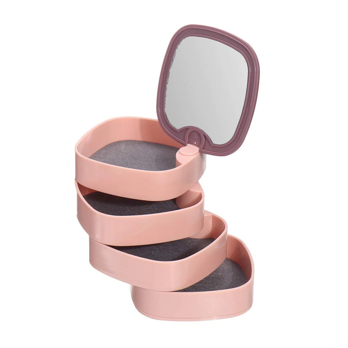 GlamSpin™ 4-Tier Jewellery Carousel