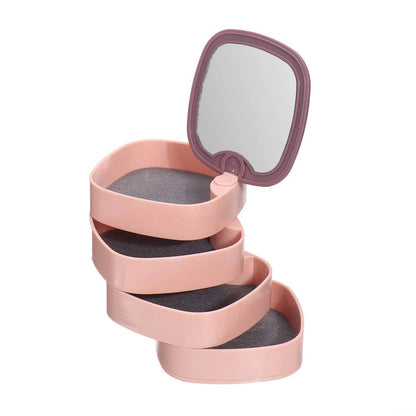 GlamSpin™ 4-Tier Jewellery Carousel