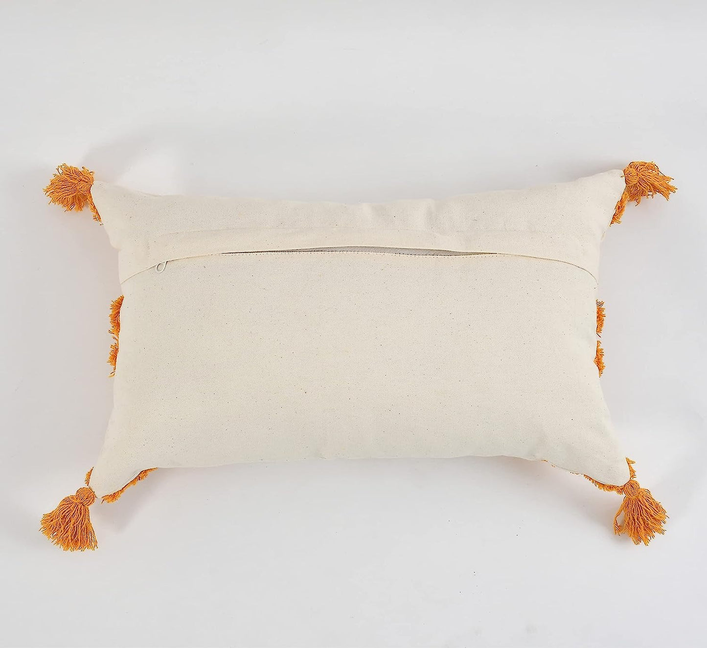 CushionCanvas™ Cotton Cushion Cover Duo – 12x20 Inches