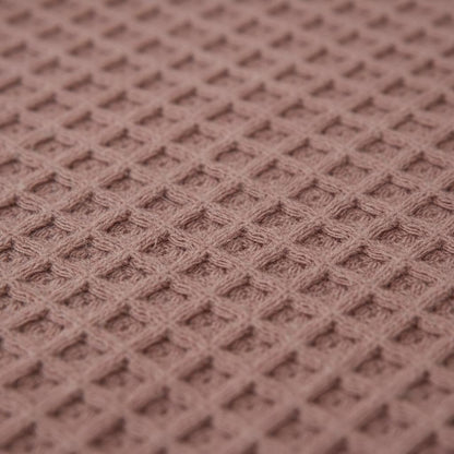 CozyWeave™ Lavender WaffleKnit Tassel Throw Blanket