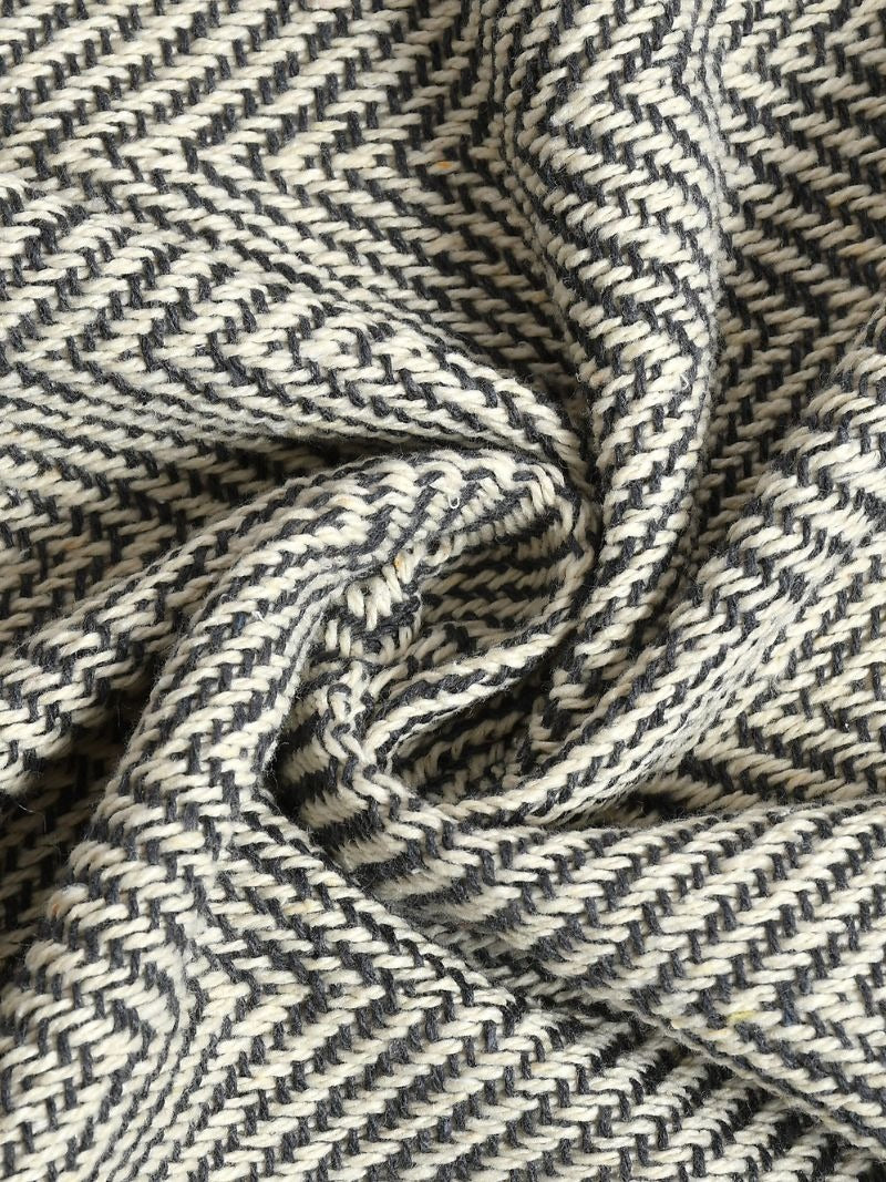 CozyWeave™ Colorado WaffleKnit Tassel Throw Blanket